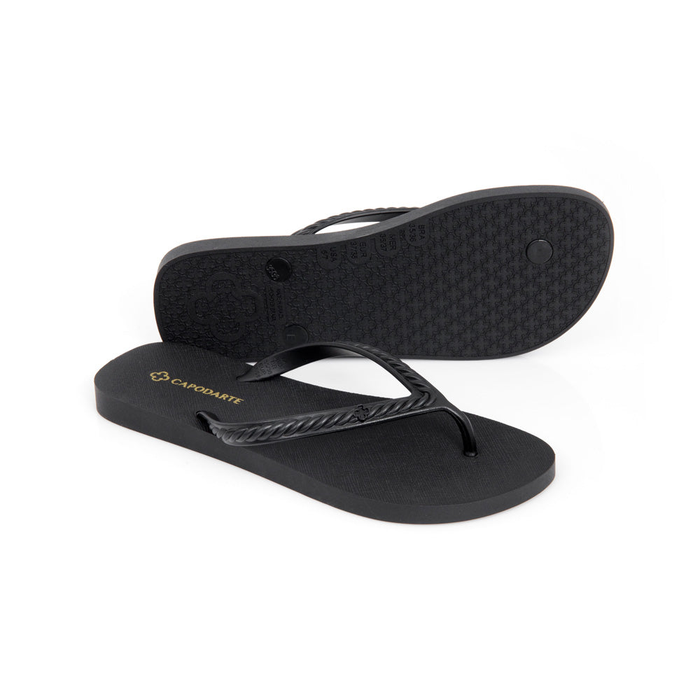 CHINELO DE DEDO PRETO